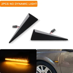 2Pcs Car No Error LED Side Marker Light Turn Signal For Renault MK4 Vel Satis Wind Avantime Megane 2 Scenic 2 Espace 4