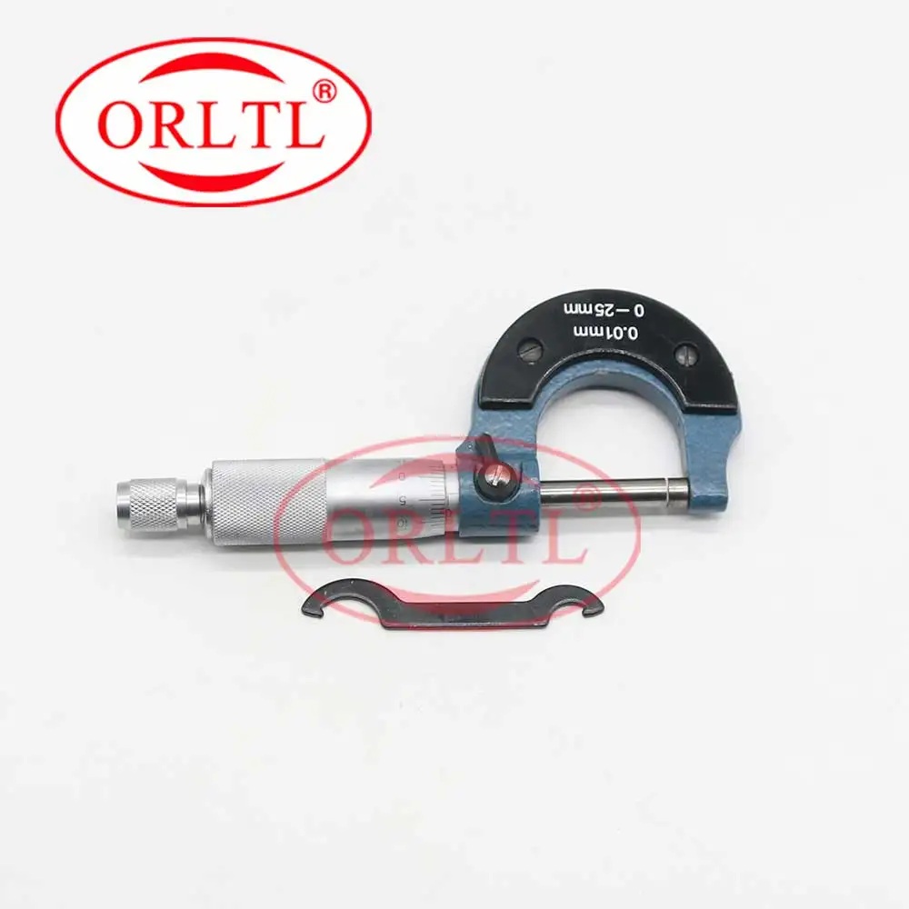 ORLTL Measuring Tools 0.01mm 0-25mm Manual Micrometer With Good Quality For Common Rail Injector Spare Parts