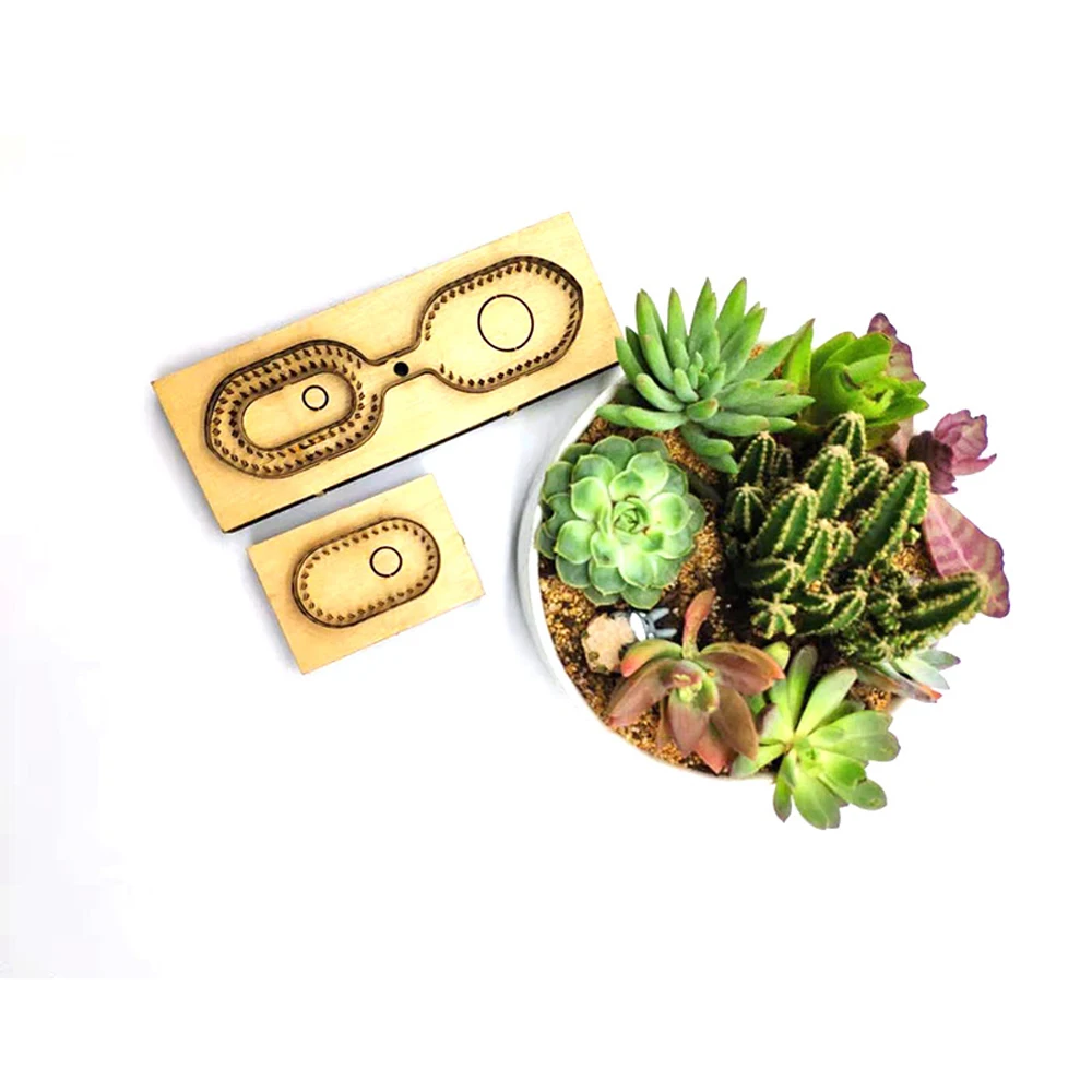 DIY 가죽 공예 열쇠 고리 장식, 다이 커팅 나이프 금형, 금속 중공 펀치 도구 블레이드, 3 디자인