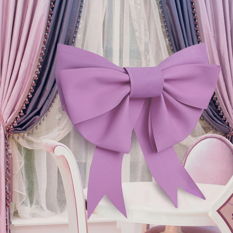 DIY Large Bowknot Door Decoration for Shop Car Wedding Party Festivity 4S Big Bowknot Occasion Decorative Accessory