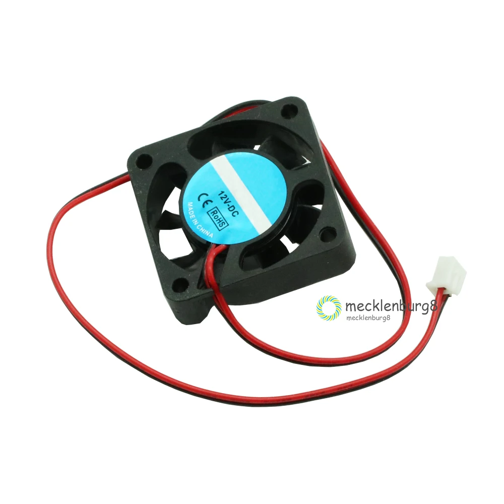 Ventilador Axial de refrigeración, 12V, 40x40x10mm, para Arduino, Raspberry Pi, ordenador, impresora 3D CF