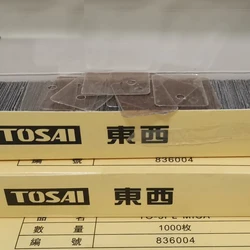 고온 테스트/AFM SEM 기판 재료 용 천연 투명 운모 시트 1 Box 1000pcs 절연