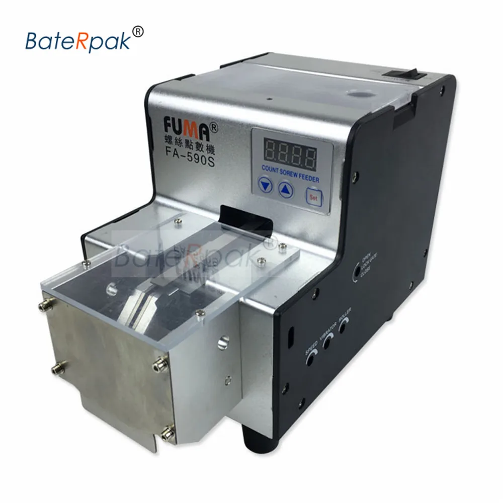 BateRpak/FUMA Automatic screw counting machine FA-590S with hopper/storage screw counting device AC 100-240V