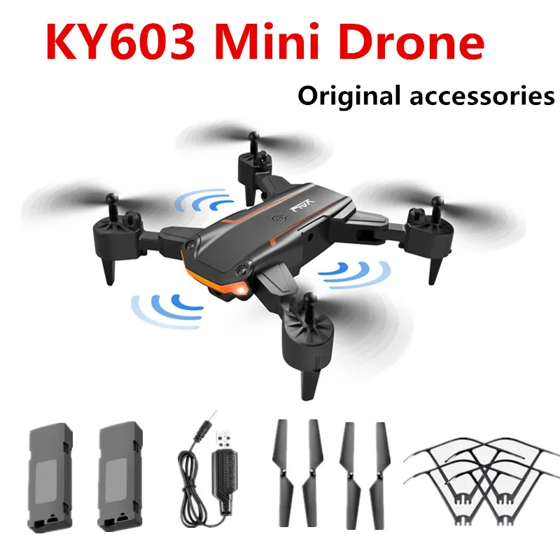 KY603 Mini Drone Original Accessories 3.7V 1800mAh Battery Propeller Blade Accessories For KY603  Drone Battery Spare Parts