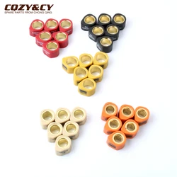 6 pièces de poids de rouleau de variateur de course, 20x15mm, 8g, 10g, 13g, 15g, 19g, pour Honda Chiocciola, AnjDylan, PCX SH, CH150, 125cc, 150cc