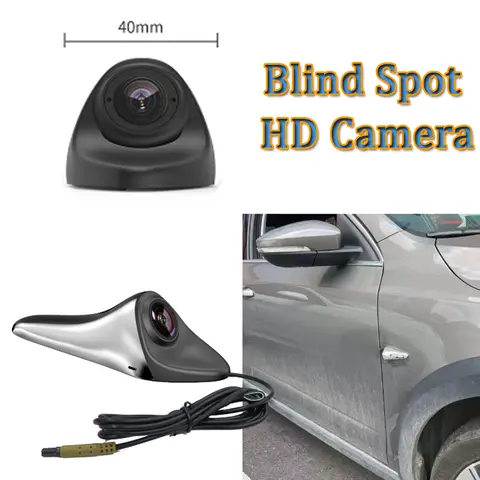 AHD 1080P 자동차 측면보기 카메라 맹점 HD 보조 백업 카메라 왼쪽 측면 기록 기능 지원 128G