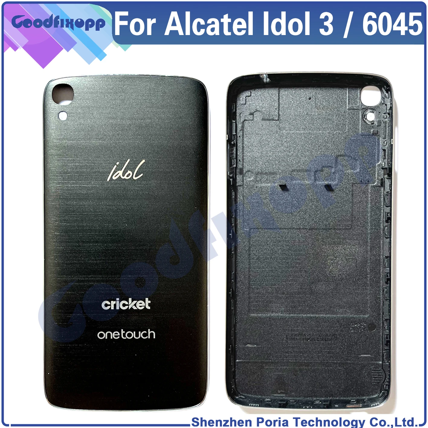 For Alcatel Idol 3 6045 6045Y 6045K 6045O 6045I Idol3 Housing Shell Battery Cover Back Case Rear Cover