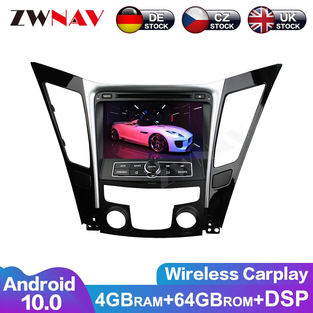 Android  IPS Screen PX6 DSP For Hyundai Sonata i40 i45 2011-2015 Car DVD GPS Multimedia Player Headunit Radio Navi Audio Stereo