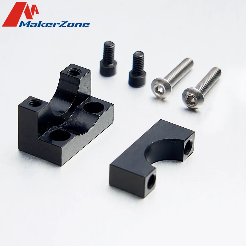 V6 V5 Núi Lửa J-Đầu Hotend Nhôm Chân Đế E-3 D Đầu In Gắn Cố Định Chặn Cho E Nder-3 CR-10 loạt 3D Máy In Phần