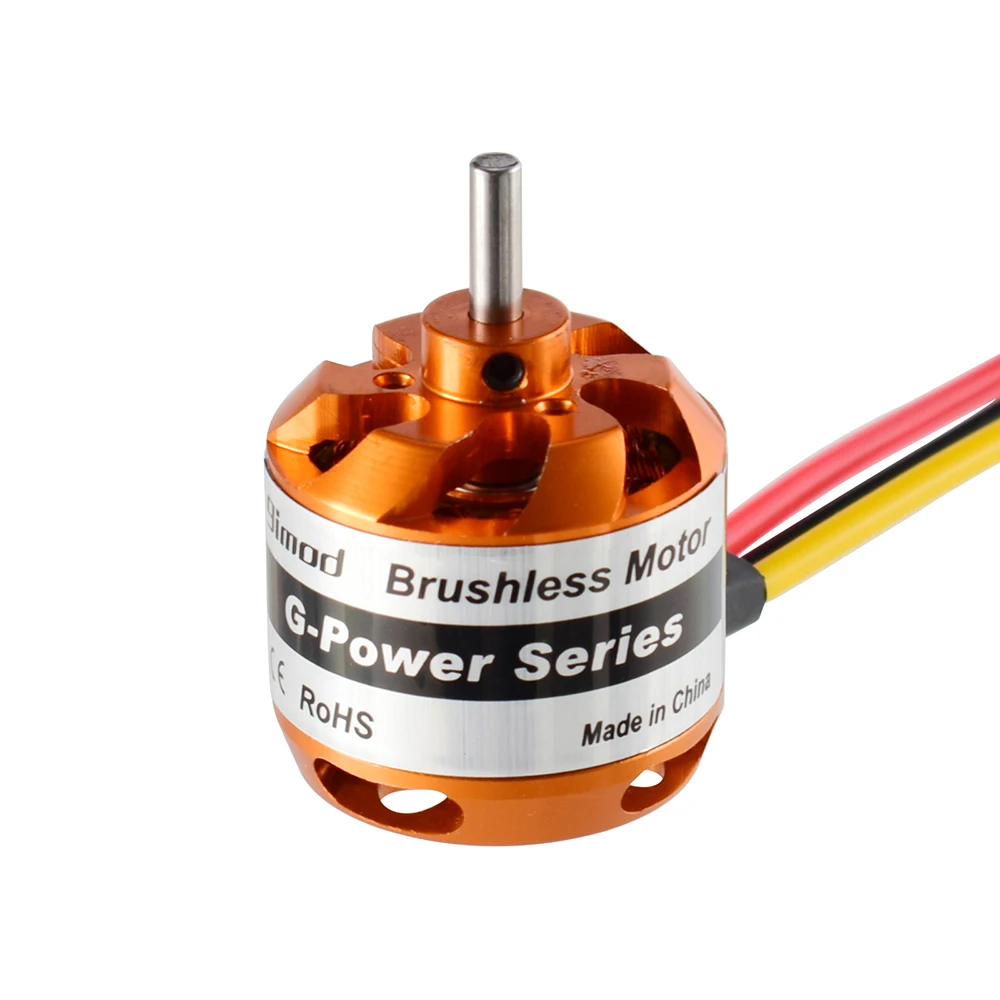 9imod D3536 910KV / 1000KV / 1250KV / 1450KV 5.0mm Motore Brushless Outrunner 2-4S Per Multicopters RC Aereo Aereo ad ala fissa