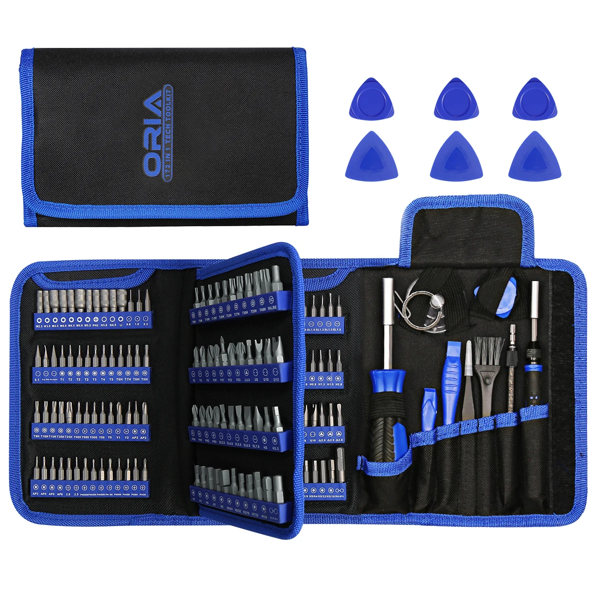 

172 In 1 Precision Screwdriver Set Magnetic Screw Driver Torx Hex Bits Portable Multitools PC Phone Repair Hand Tool Kits