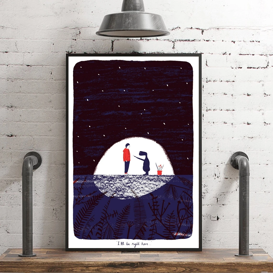 E.T. the Extra-Terrestrial Movie Poster Home Decoration Wall Painting (No Frame)