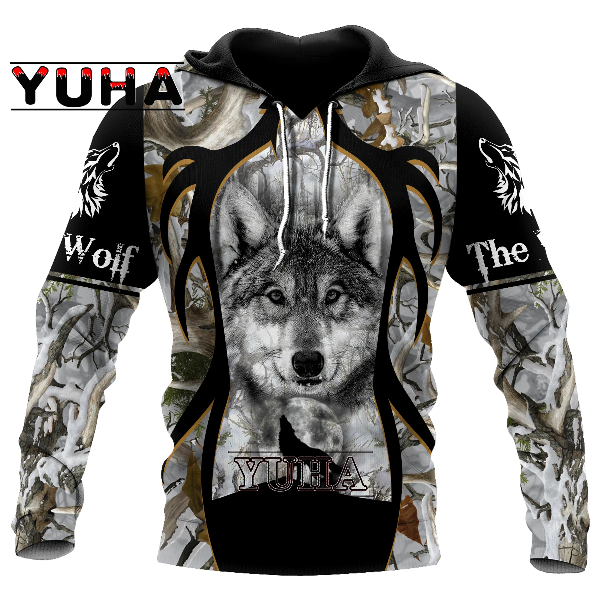 Lobo impresso hoodies dos homens 3d hoodies marca camisolas jaquetas qualidade pulôver moda agasalho animal streetwear para fora