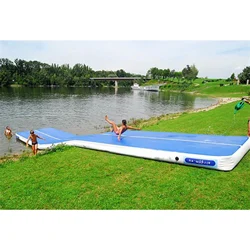 10m 11m 12m Inflatable Gymnastics AirTrack Tumbling Mat Air Track Floor Mats With Electric Pump For Home Use