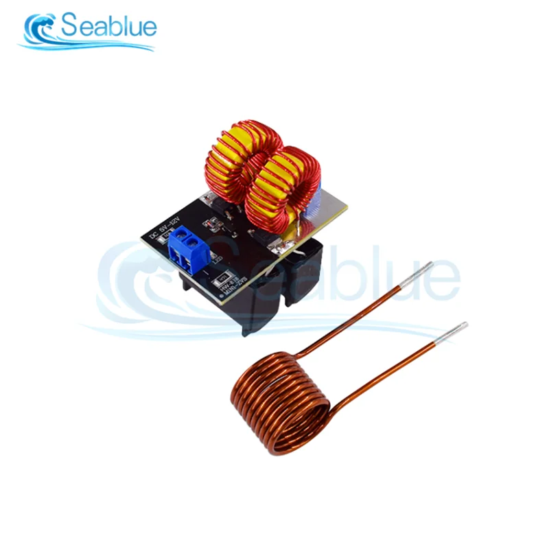 DC 12V 20A 120W Mini ZVS Induction Heating Board Flyback Driver Heater DIY Cooker+ Ignition Coil Hot Sale