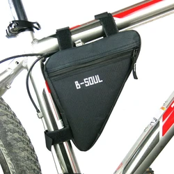 Waterproof Cycling Tube Bags 1L MTB Road Bike Triangle Bag Cycling Frame Front Bags Repair Tools Pannier Bag Accessories