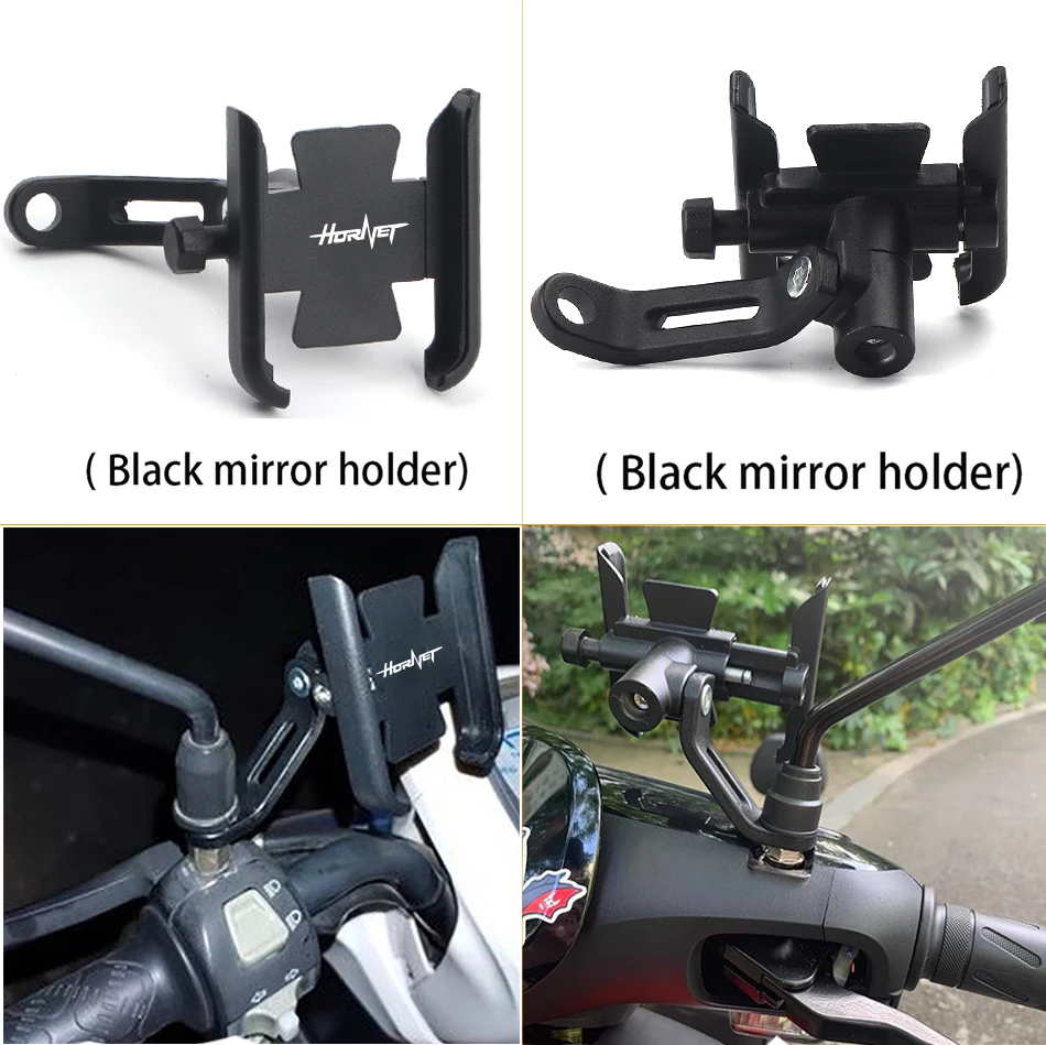 Motorcycle Accessories handlebar Mobile Phone Holder GPS stand bracket For HONDA HORNET CB650F CB600F CBF600 CB600 CB599 CB919