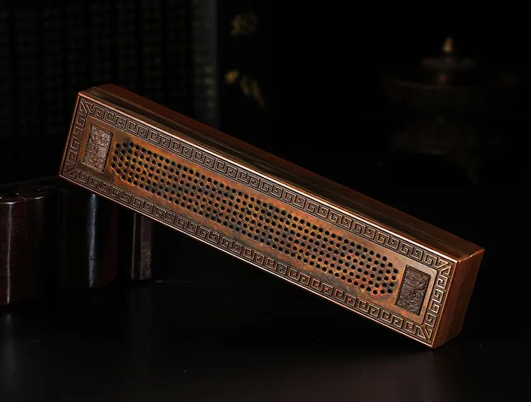 Tibetan Ming-Style Classical Copper Incense Burner