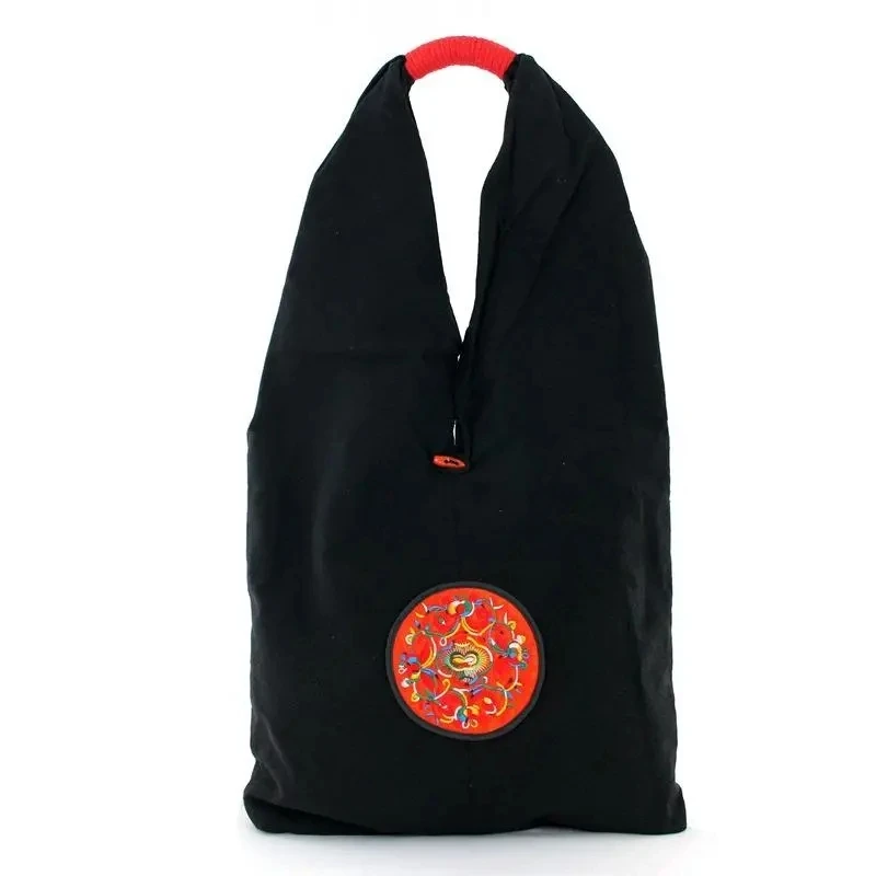 

Vintage Embroidery Bags Classic Fengshui Bag Chinese Flowers Bohemian Women Shoulder Bag Travel Bags Women's Handbags Purses