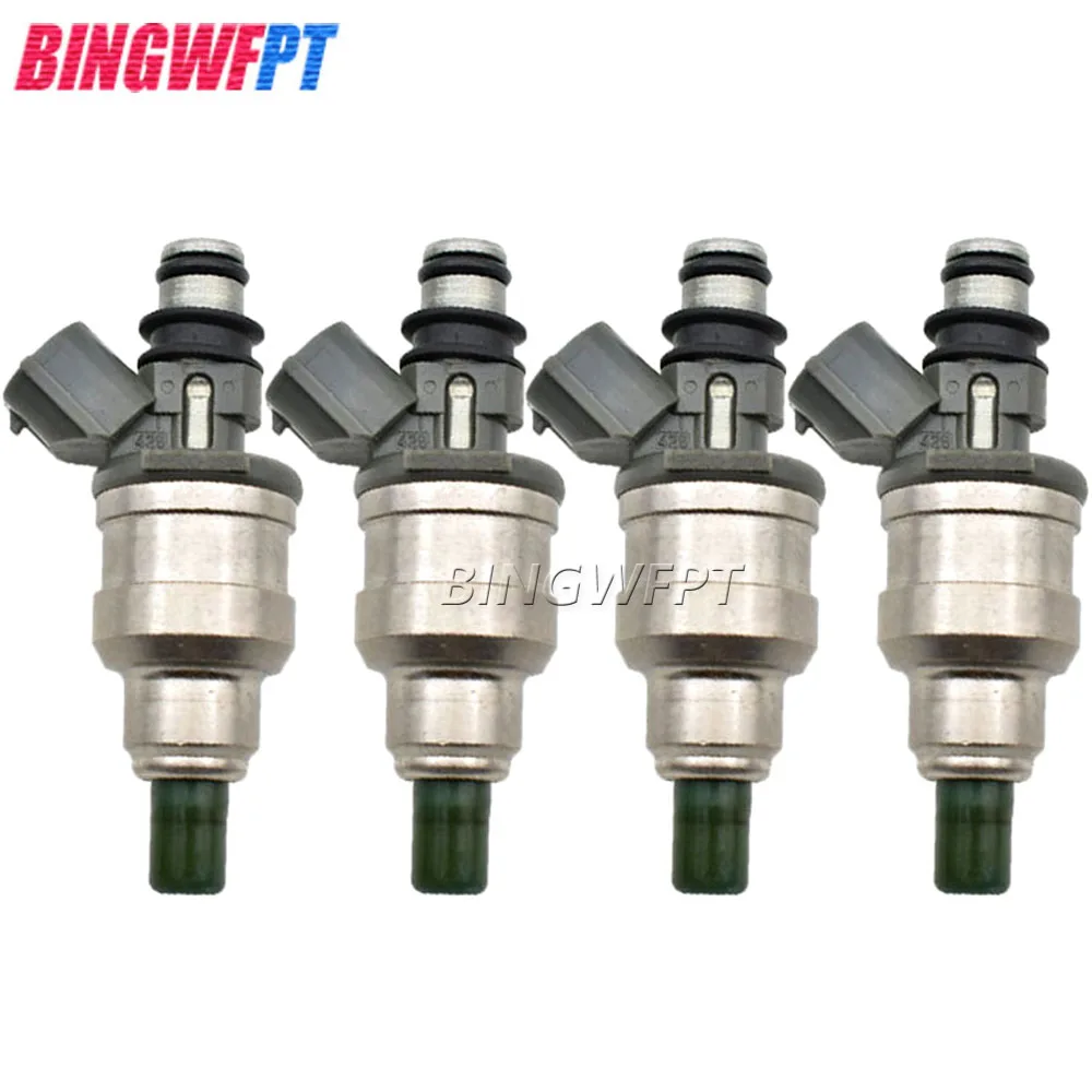 

4x fuel injectors for DAIHATSU&MAZDA ROCKY / 323 / MX-3 / PROTEGE 1.6L 1.8L L4 OE:195500-2040 842-12176 MJF07-13-250 JF07-13-250