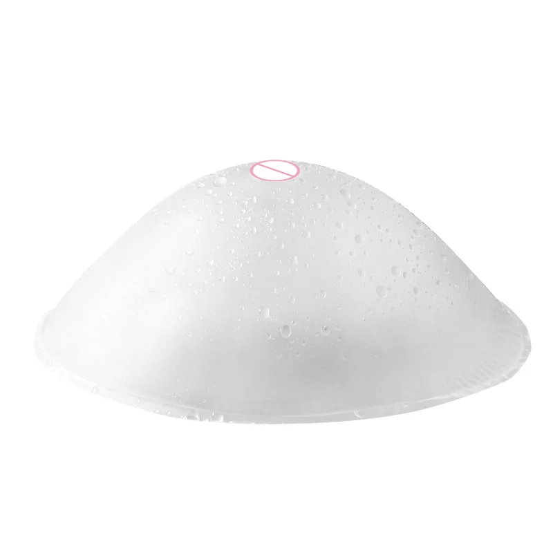 ONEFENG VDTR Triangular Silicone Fake Breast for Mastectomy Breast Cancer Woman Backside Deep Concave False Artificial Boobs