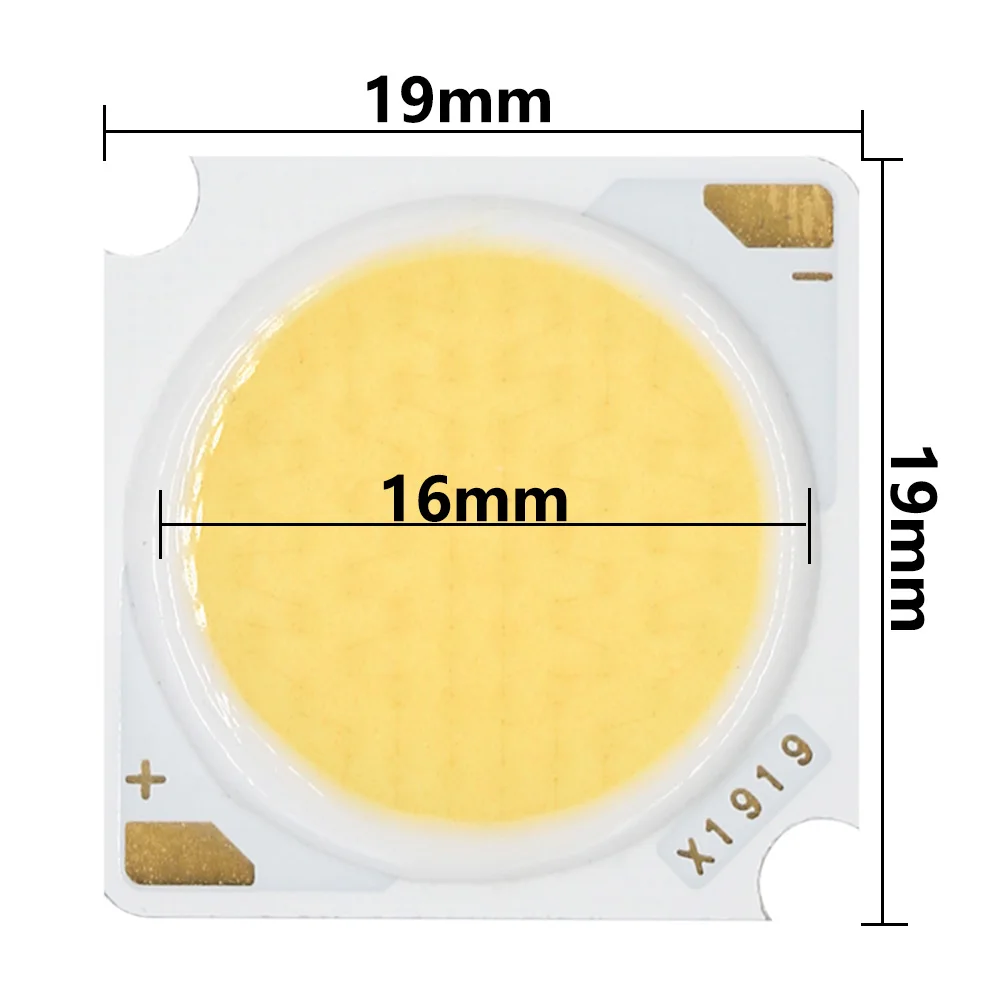 10PCS High Power 50W 10W 20W 30W 40W COB led matrix Lamp 1919 DC30-33V bridgelux Leds for flashlight chips diode bulb cool white