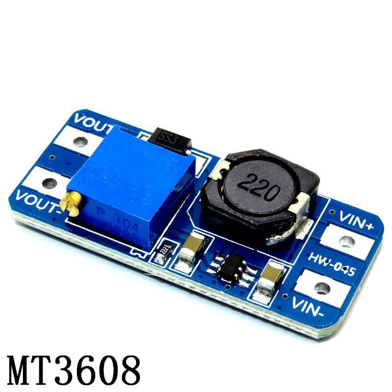 1Pcs MT3608 2A Max DC-DC Step Up Power Module Booster Power Module