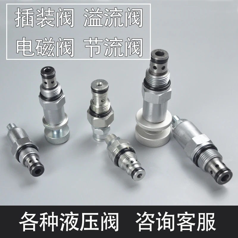 Hydraulic Pressure Regulating RV10-00 Direct-acting Large Handle Screw Inserted Relief Valve YF110-00