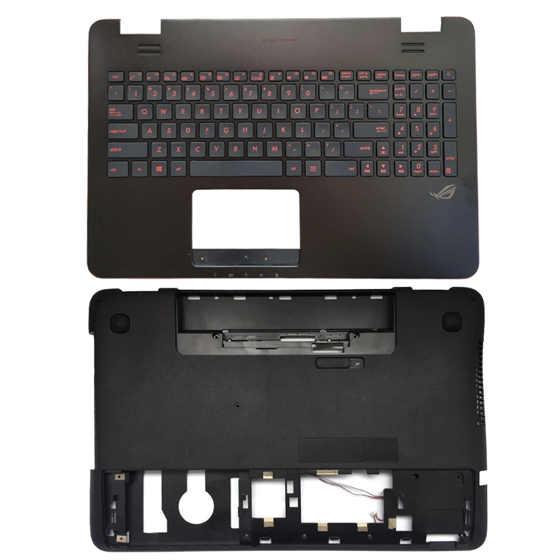 

US backlit laptop keyboard for Asus GL551 GL551J GL551JK GL551JM GL551JW GL551JX GL551V GL551VW Palmrest Upper/Bottom case cover