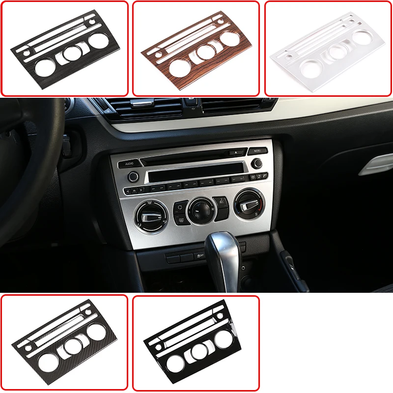 

ABS 5 Colors Car Center Console Air Conditioning Volume Frame Trim For BMW X1 E84 2011-2015 Accessories