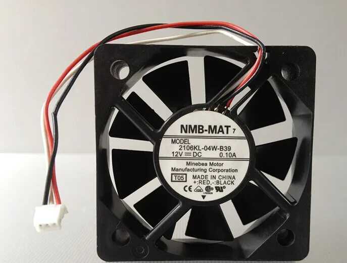 

50mm 5cm Case Fans for NMB 5CM 2106KL-04W-B39 5015 50mm Dual Ball DC 12v 0.1a Cooling fan