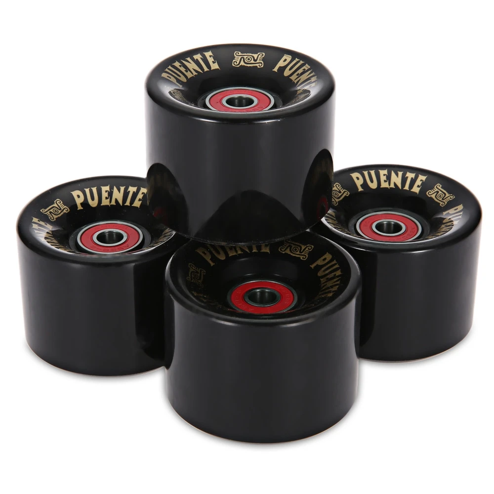 Outdoor Skateboard Wheels 4Pcs Longboard Wheel Skate Roller Skate Scooter Roue Trotinette Freestyle With Bearing 60 X 45MM