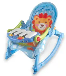 New 2in1 Rocking Chair Dy-3689 0-20month  Pula Pula Infantil Baby Swing Cradle Fold Cavallo A Dondolo  Wipstoel 68x46x60cm