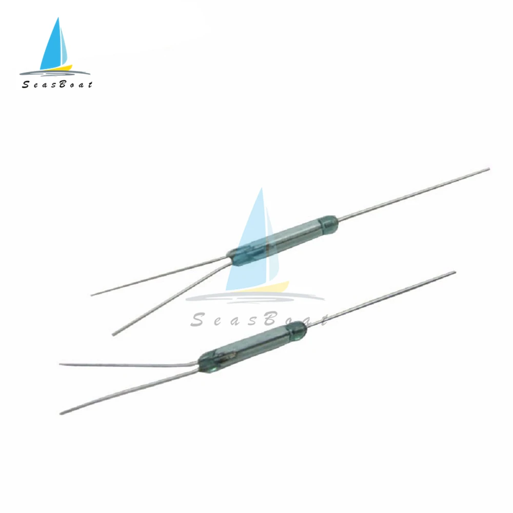 5pcs Reed Switch 3 pin 2.5X14MM Magnetic Switch Normally Open and Normally Closed Conversion 2.5*14mm