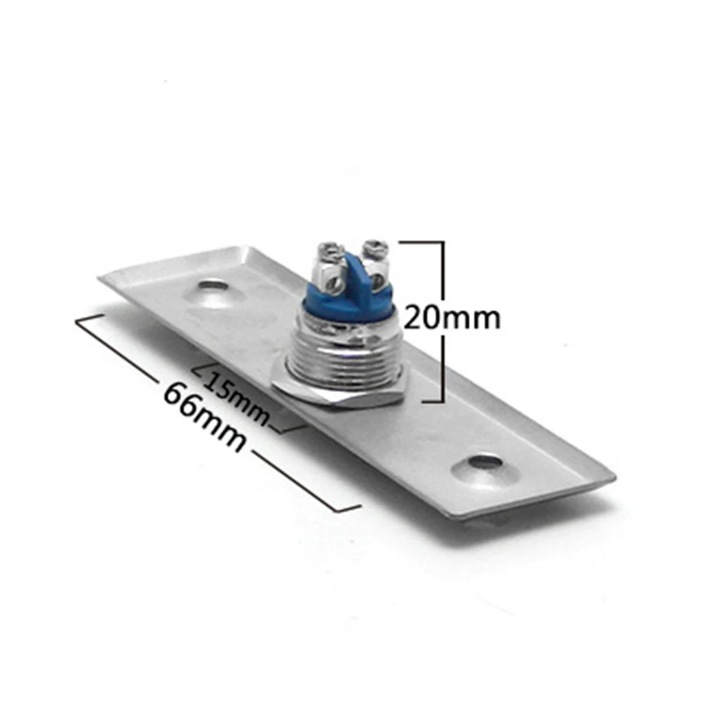 Stainless steel Exit Button Switch for Lock Door Access Control System Door Push Exit Door Release Button Alloy Switch