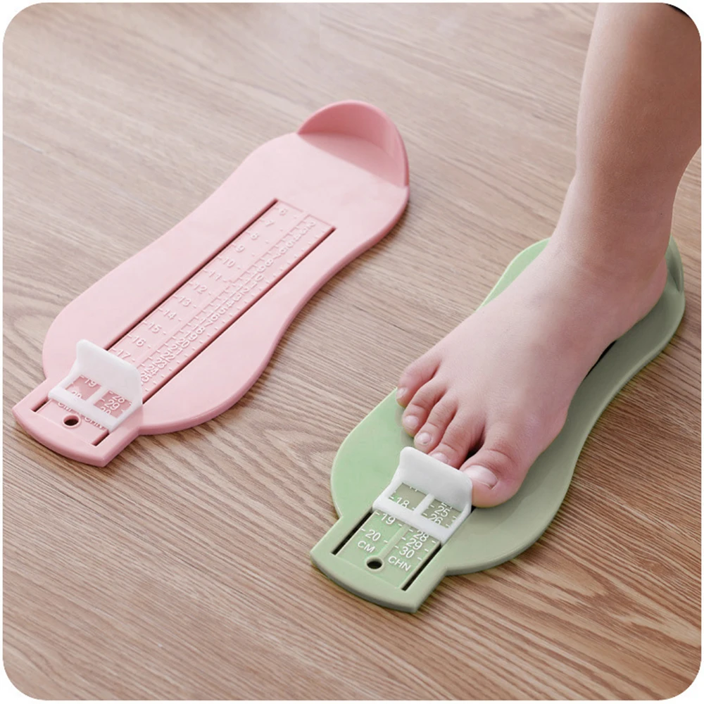 Baby Foot Ruler Kids Foot Length Measuring Device Child Shoes Calculator For Children Infant Shoes Fittings Gauge Tools