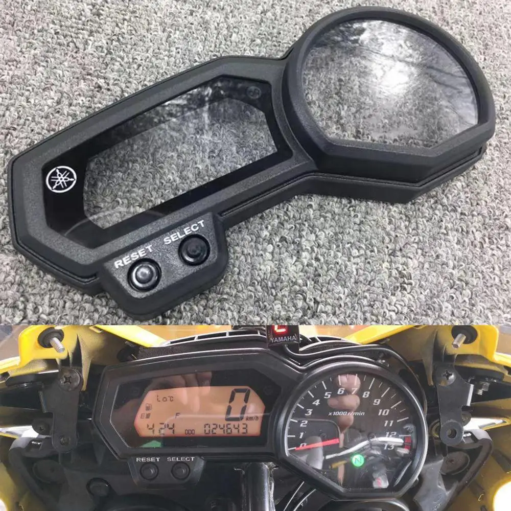 

Speedometer instrument case gauges odometer tachometer housing for YAMAHA FZ1 FZ1N FZ1S single turn 06-11 motorcycle