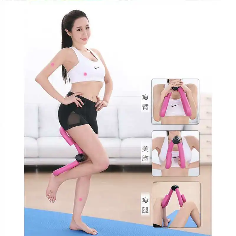 Leg Trainer Leg Muscle Thin Stovepipe Clip Slim Leg Fitness Gym Thigh Master Arm Chest Waist Trainer