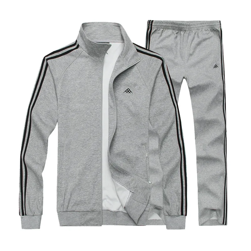 140kg Can Wear Sport Suit Men 8XL Loose Sweatshirt Set Classic Warm Gym Clothing Big Size Sportswear Male Jogging Sportsuit Sets