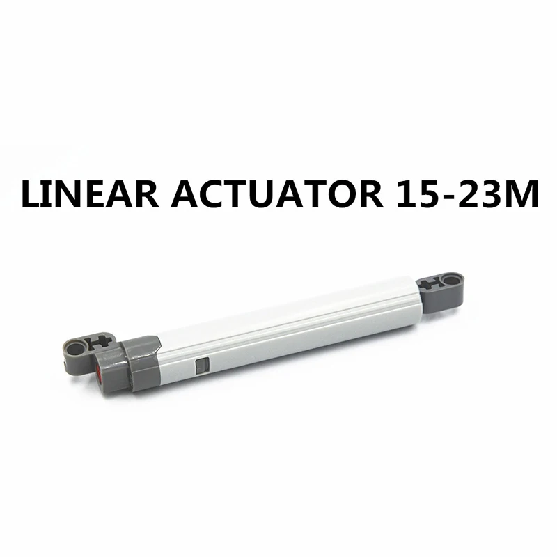 MOC Building Blocks Technical Parts 1pcs LINEAR ACTUATOR 15-23M & 1pcs Block 3X4X2 compatible with Lego 40918+61904 for Boys Toy