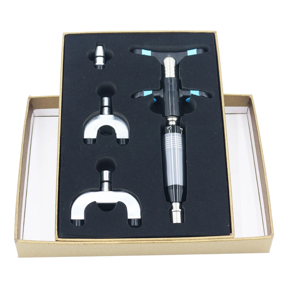 جديد بتقويم العمود الفقري ضبط أداة ماكينة ليزر لتخفيف ألم المفاصل العلاج 300N تدليك دليل بندقية العمود الفقري الصحيح بندقية المحمولة مدلك