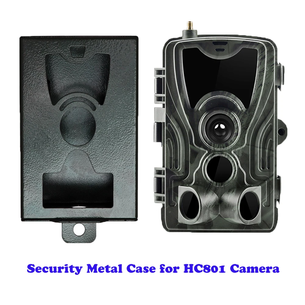 Security Protection Metal Case Iron Lock Box for Suntekcam Trail Cameras HC801LTE HC801G HC801M HC801A Series