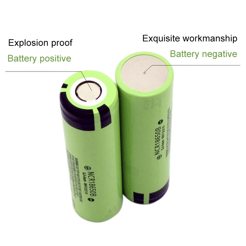 Novo 18650 bateria 3.7v 3400mah li-ion ncr18650 bateria recarregável de lítio para lanterna led tocha farol energia eletrônica