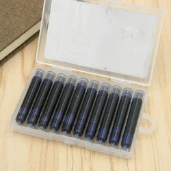 Box pack 10pc BLUE Fountain Pen Ink refill Converter Pump 3.4mm Cartridges Pen refill