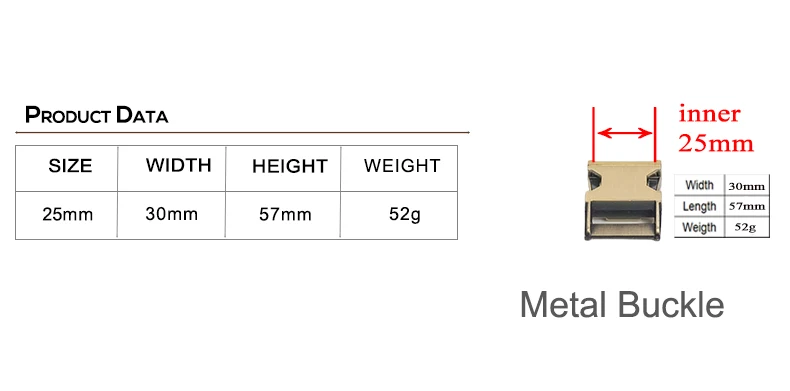 1pc Metal Colorful Side Release Curved Buckles Durable Plated Buckle 10mm, 15mm, 20mm, 25mm Dog Collar Paracord DIY Accessories