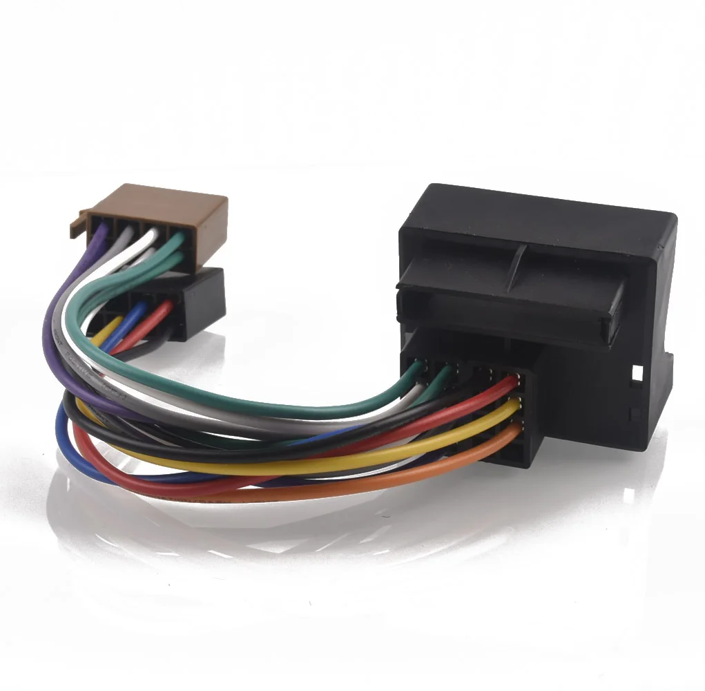 Car Radio ISO Adapter Switch Cable for Ford Fiesta Fusion Focus Mondeo C-Max S-Max Transit Kuga
