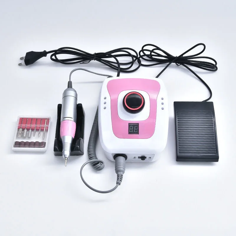 220V 35W Nail Polishing Machine 35000rpm High Speed Electric Nail Polishing and Polishing Machine Manicure Machine