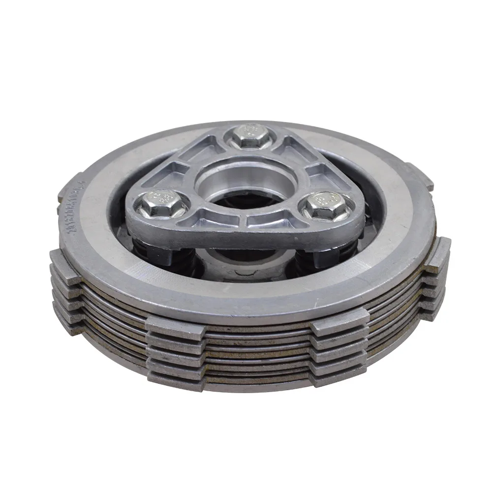 The motorcycle central external clutch is suitable for Zongshen Lifan Longxin CG 125 CG 200 125 200cc improved slip clutch.