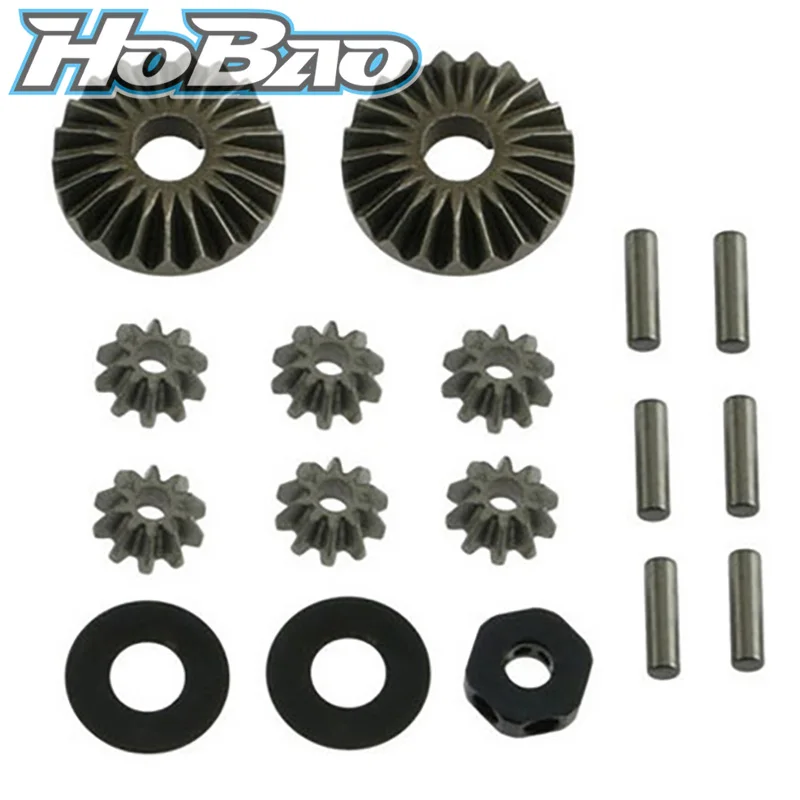 Original OFNA/HOBAO RACING 89126A Spider Bevel Gear Set For 89126 For HYPER 1/8 H9/STAR BUGGY 8SC SHORT COURSE UPGRADES