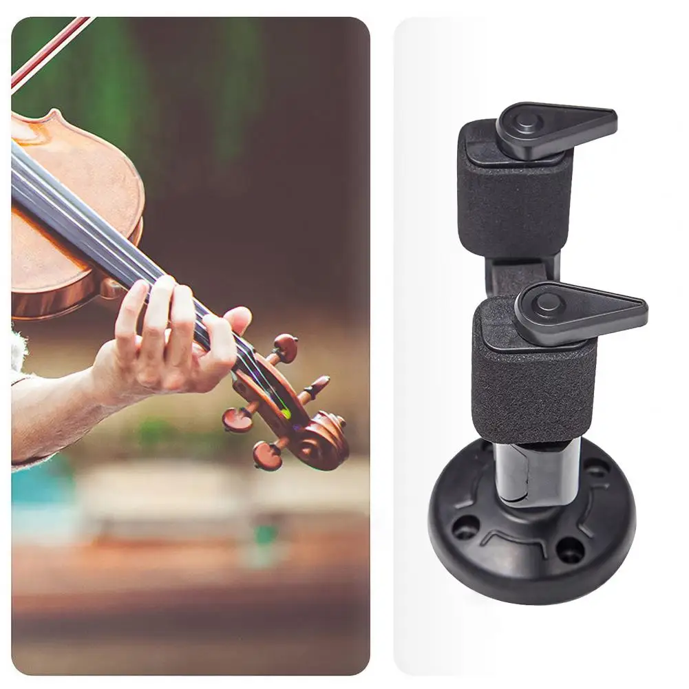 Auto Lock Hanger Wall Mount Convenient ABA Easy Installation Guitar Holder for Acoustic Electric Bass Guitar